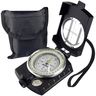 AF-4580 Lensatic Compass for Outdoor Adventures - Waterproof
