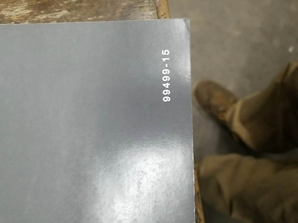 Harley-Davidson V-ROD 2015 modelos manual de diagnóstico eléctrico #99499-15 Foto 2 de 3