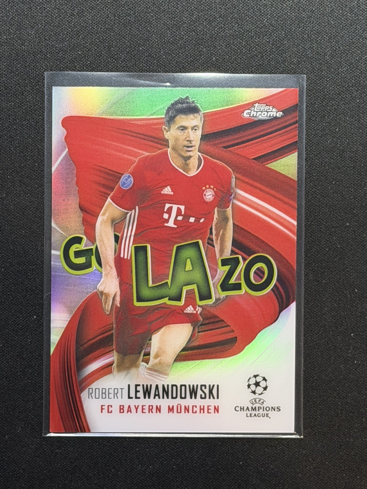 2020-21 Topps Chrome UCL - Golazo Robert Lewandowski #GOL-RL