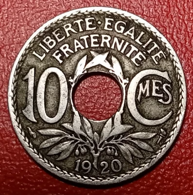 10 Centimes 1920 Lindauer Qualité ++ !!! France - Photo 1/2