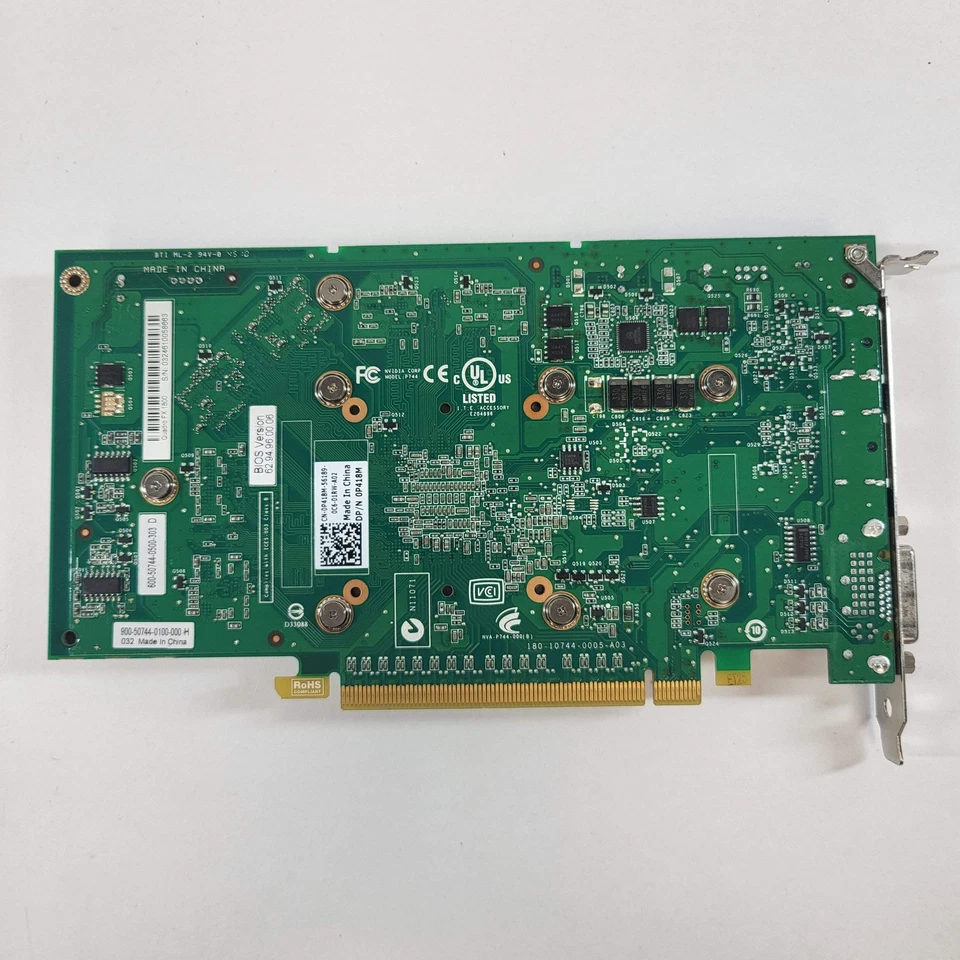 NVIDIA Quadro FX 1800 768MB GDDR3 Graphics Card - Image 2 of 4