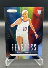 2024 Prizm Draft Picks - Angel Reese Fearless #21 RC - LSU, Chicago Sky