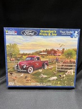 NEW Ford White Mountain 1,000 Piece Puzzle 1540 Grandpa's Pride  Joy 24x30 USA