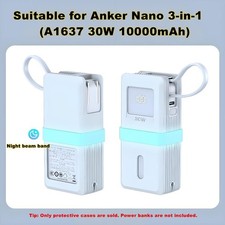 Silicone Protective Case For Anker Nano 3-in-1 A1637 30W 10000mAh Power Bank