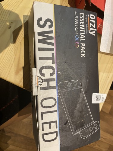 Orzly Nintendo Switch Oled Accessories Case & Screen protector & much more - Picture 1 of 9