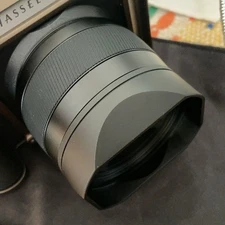 Screw On Metal Square Lens Hood with Metal Cap fit for Hasselblad XCD 45 f3.5