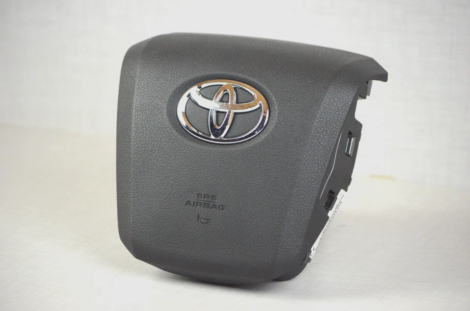 Airbag volante conductor izquierdo Toyota Prius 2016-2022 negro genuino OEM Foto 2 de 4