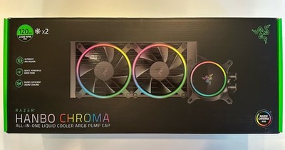 Razer Hanbo Chroma RGB AIO Liquid Cooler 240MM NEW SEALED AM4/LGA1700 READ DESC