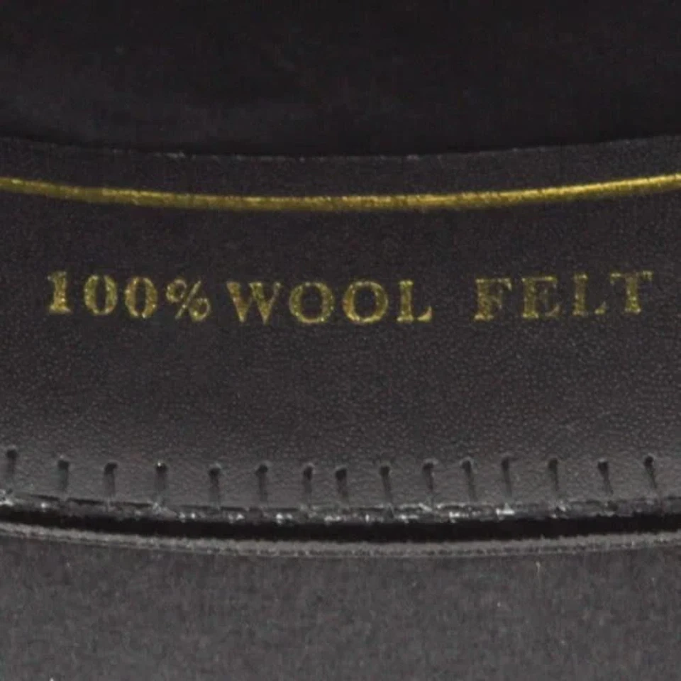Sombrero de copa Belfry para hombre forrado de satén 100 % lana en negro gris azul marino perla grande Foto 2 de 4