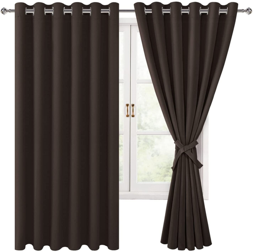 63 inch black out curtains