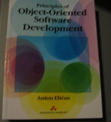 Principles of Object Oriented Software Dev... by Eliens, A. Paperback / softback