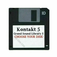 Kontakt Version 5 Floppy Disk Grand Sound Library 5 Choose Your Disk