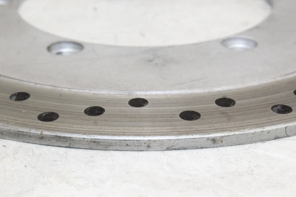 Honda Shadow Ace 1100 Vt1100t Tour 1999 rotor de disco de freno delantero negro OEM Foto 2 de 4