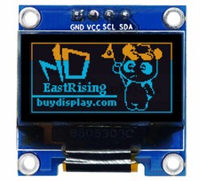I2C Yellow Blue 0.96" inch OLED Display 128x64 Arduino,Raspberry Pi w/Library