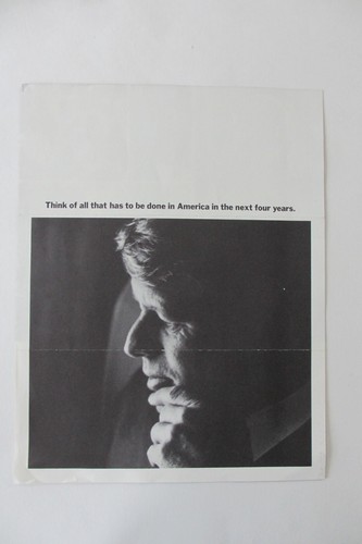 5 Robert Kennedy 1968 Presidential Picture Flyers - Bild 3 von 10