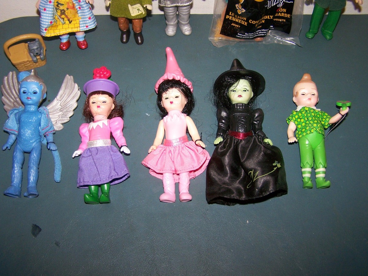 2008 MCDONALD'S WIZARD OF OZ MINIATURE MADAME ALEXANDER SET OF 10