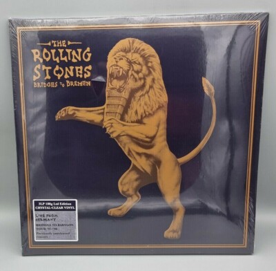 The Rolling Stones Bridges to Bremen Limited Edition 3X LP Crystal clear Vinyl