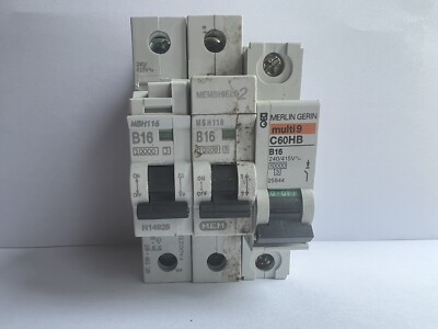 MEMSHIELD B16 MBH116 / MERLIN GERIN MULTI 9 C60HB B16