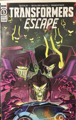 Transformers: Escape #5 Cover A (IDW, 2021) Bagged & Boarded. Q