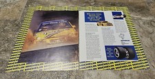 1994 Michelin Ford Escort Cosworth Rally Mercedes Print Magazine Advertisement
