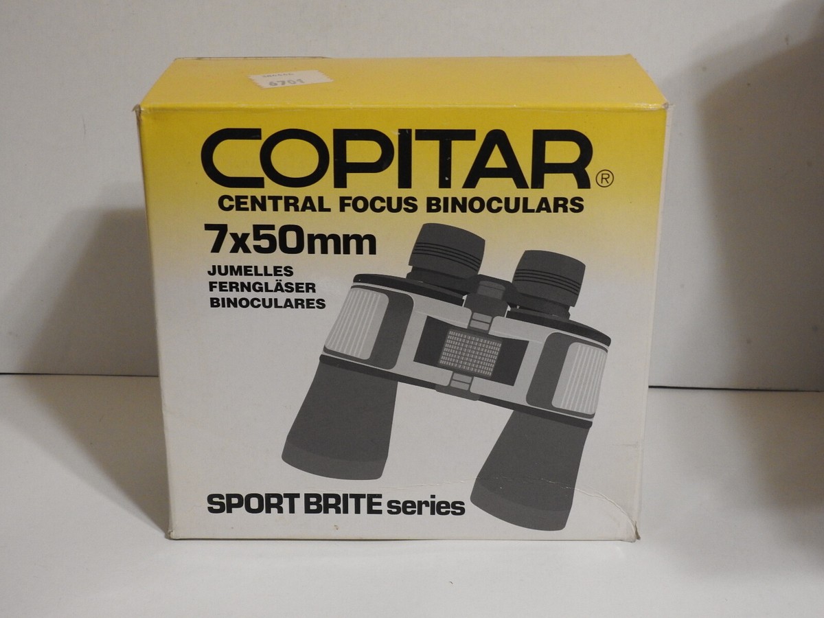Vintage Copitar Sport Brite Series 7x50 Central Focus Binoculars Made in  Japan
