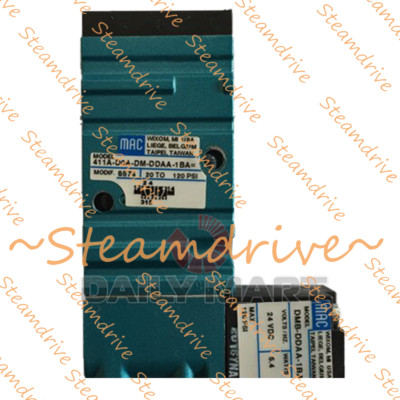 New MAC 411A-D0A-DM-DDAA-1BA Solenoid Valve