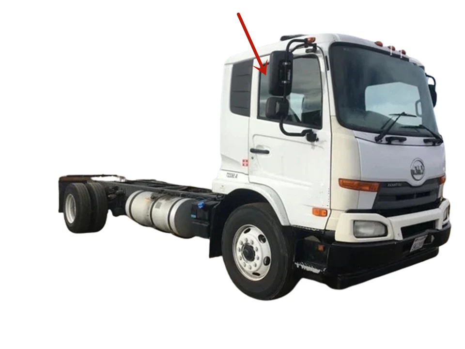 Fit 2011-2012 UD Truck Passenger Right Side Front Door Window Glass Foto 2 de 4
