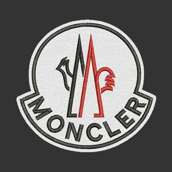 MONCLER patch parche bordado brode toppa ricamata 6 cm MONCLER patch parche bordado brode toppa ricamata 6 cm