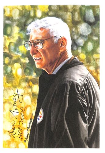 Dan Rooney Goal Line Art GLAC Autographed Steelers PSA/DNA - Picture 1 of 3