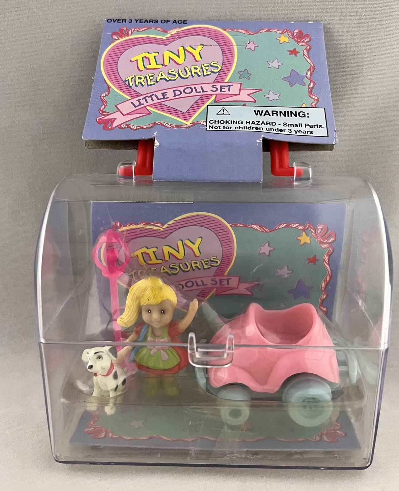 Miniature Figures Girl Doll Dog Car