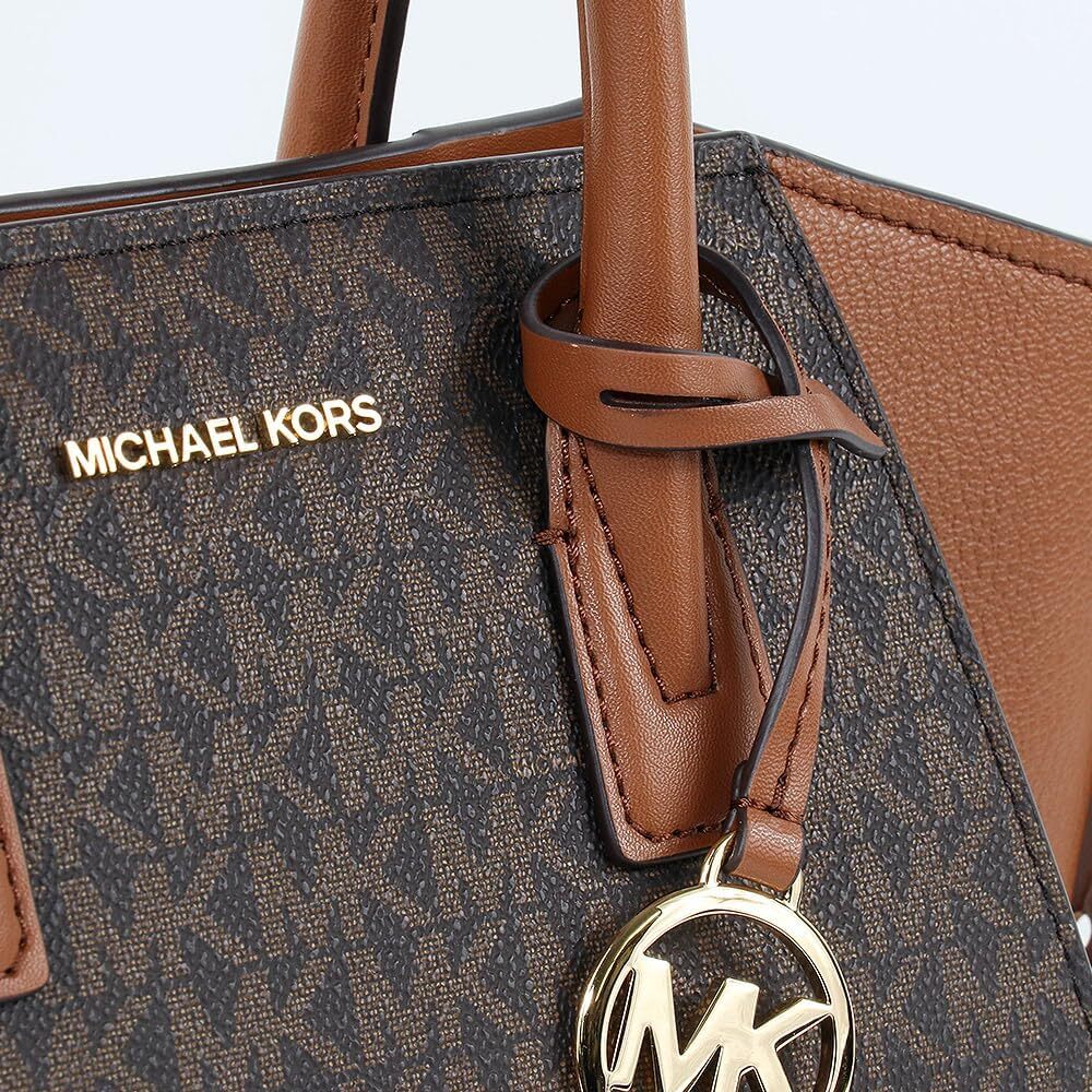 Michael Kors] AVRIL SM TZ SATCHEL 35F4G4VS1B BROWN [Outlet] | eBay