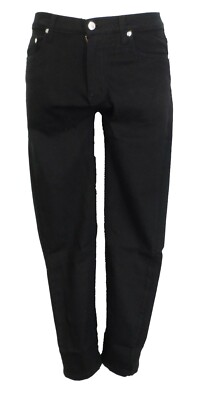 Relco Herren Jeans schwarz Skinny Stretch