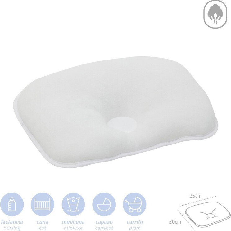 Cuscino neonato da Braccio Bianco Cambrass