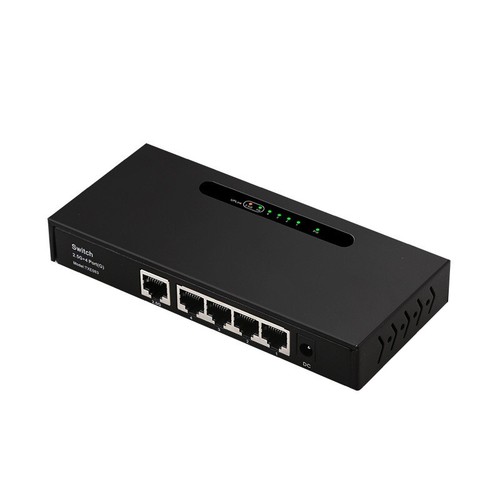 Single-port 2.5G+4-port Gigabit Ethernet Switch Splitter 10/100/1000Mbps - Picture 2 of 10