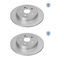 2x Meyle 30-15 523 0115/PD Bremsscheibe Hinten für Toyota Yaris P21 PA1 PH1