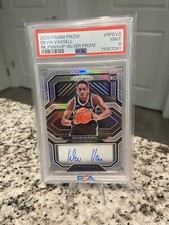 2020-21 Prizm Devin Vassell Silver Prizm Penmanship RC Auto PSA 9 MINT Spurs