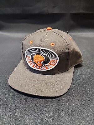 Vintage 90s NOS Cleveland Browns NFL Snapback Drew Pearson Hat
