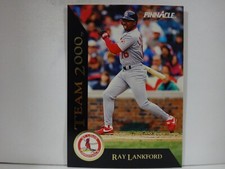 1992 (CARDINALS) Pinnacle Team 2000 #51 Ray Lankford
