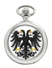 Imperial Two Headed Eagle Pocket Watch