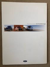 Ford Presse Information IAA Frankfurt 2000 Mappe mit CD: Ranger, Fiesta,Transit