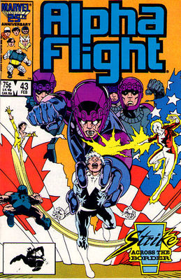 ALPHA FLIGHT (1983) #43 - Back Issue