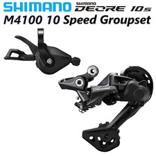 Palanca de cambios Shimano DEORE M4100 M5120 desviador trasero grupo de 10 velocidades MTB
