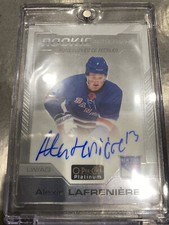 2020 2021  Opee Chee Platinum Alexis Lafreniere Rookie Auto