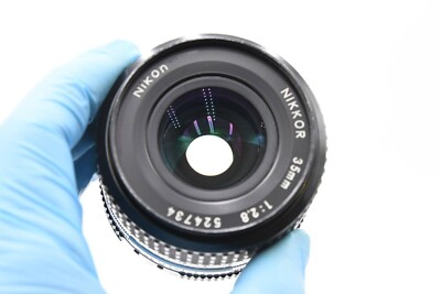 Nikon Ai-S NIKKOR 35mm f/2.8 Wide Angle MF Lens Tested from Japan