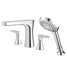 Pfister RT6-4MFC Kelen Roman Tub Trim With Handshower Polished Chrome