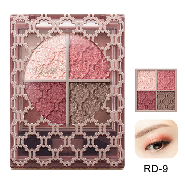 KOSE VISEE] Glossy Rich Eyes N RD-9 Eyeshadow Palette 5g