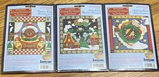 Lot of 3 Janlynn New Holiday Simplicities Cross Stitch Kits • Teddy & Angels