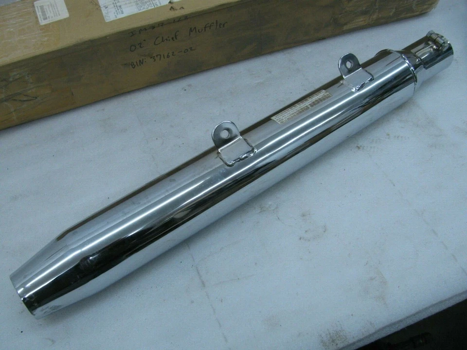 Indian Chief 2002 motocicleta silenciador cromado 37-162 Foto 2 de 4