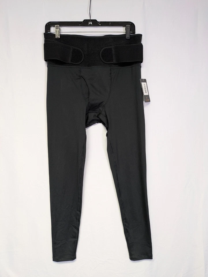 NUEVO Tommie Pantalones de Cobre Para Hombres Grande Soporte para Espalda Baja Negro Compresión Apretados Foto 3 de 4