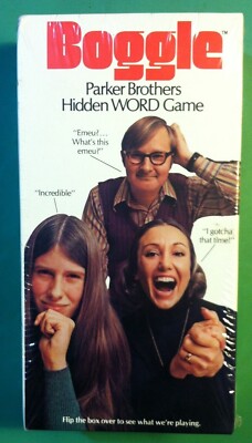 1973 🔥BOGGLE🔥 New & Sealed Family Fun Hidden Word Game Adult & Kids ...